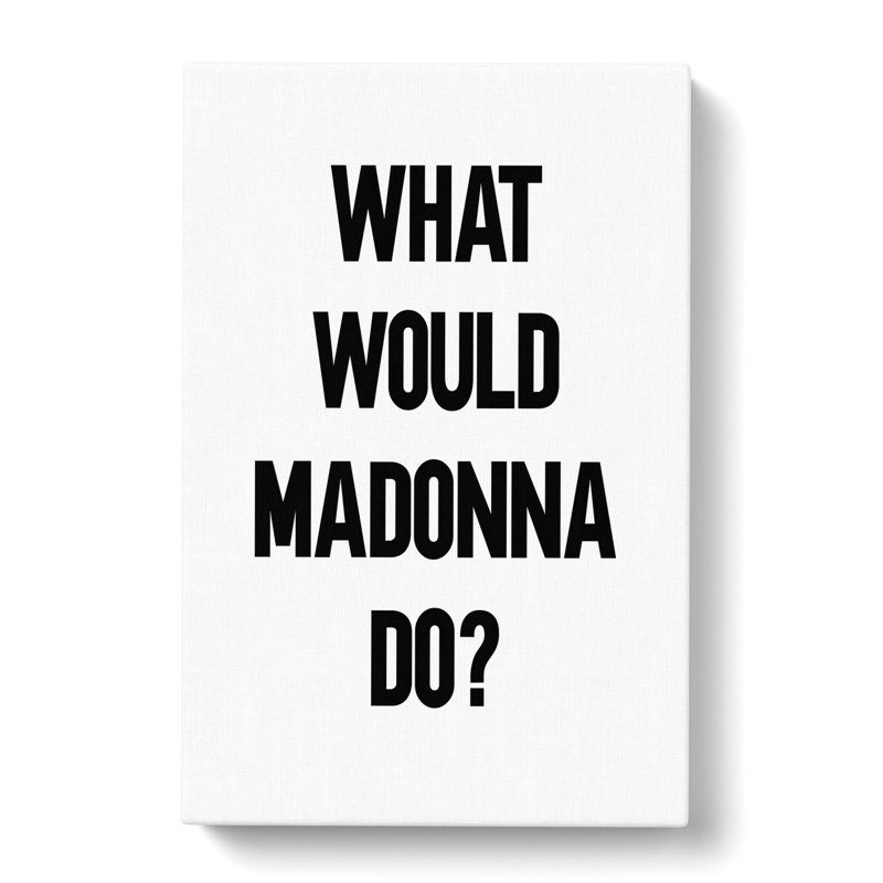 Madonna - Wrapped Canvas, 50cm H x 35cm W x 3cm D