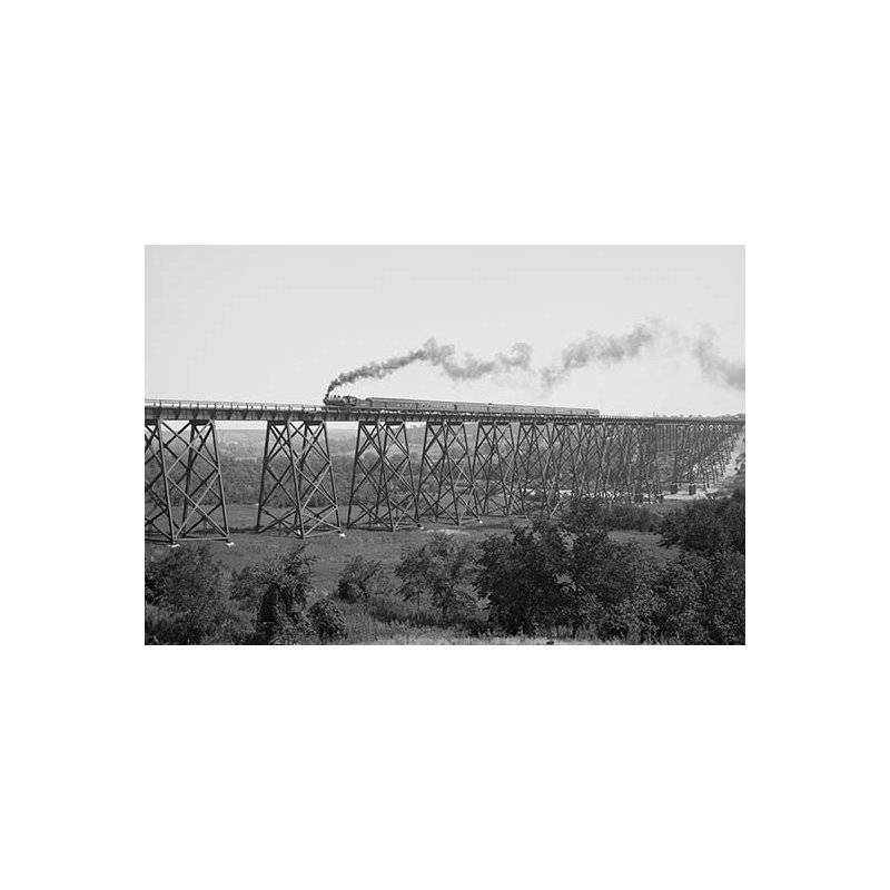 Pont à tréteaux valley, H 28 po x l 42 po x P 1,5 po