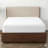 Soft Brushed Microfiber Fitted Sheet - 15" Deep Pocket, Breathable & Cooling Bottom Sheet, Wrinkle & Fade Resistant-84015128