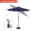 Parasol de marché éclairé 108,00 po Donyu-609550037