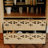 71'' H Storage Bookcase With Carved Doors