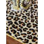 Fauve Hand Tufted Animal Print Area Rug in Naturel/Beige-1851789389