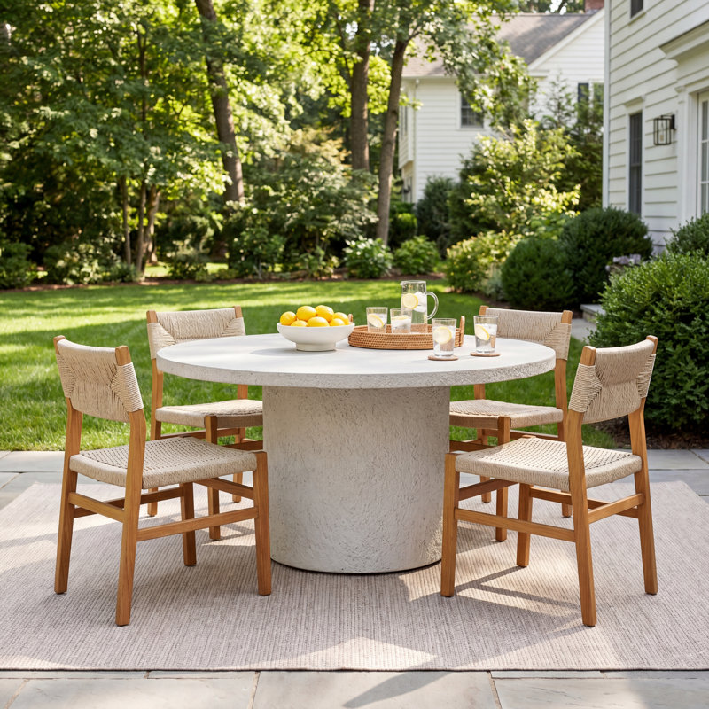 Waldorf Goldia Concrete Dining Table