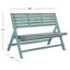 Banc de jardin en bois Mignardise-26221384