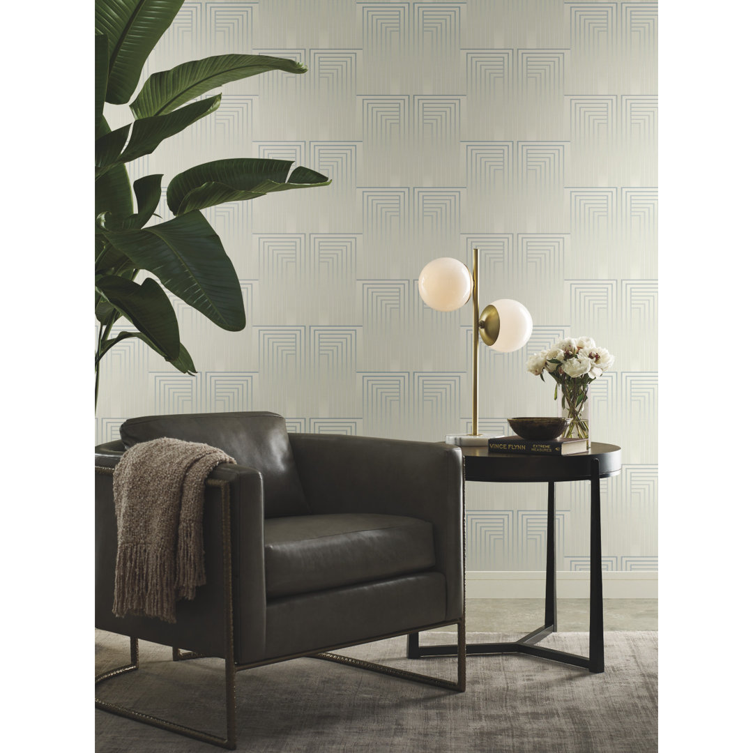 Geometric Roll York Wallcoverings 