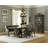 Grita Extendable Rectangular Dining Table With 2 Benches 2 Host Chairs And Buffet