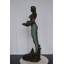Copper/Metal Mermaid Holding a Shell Floor Fountain