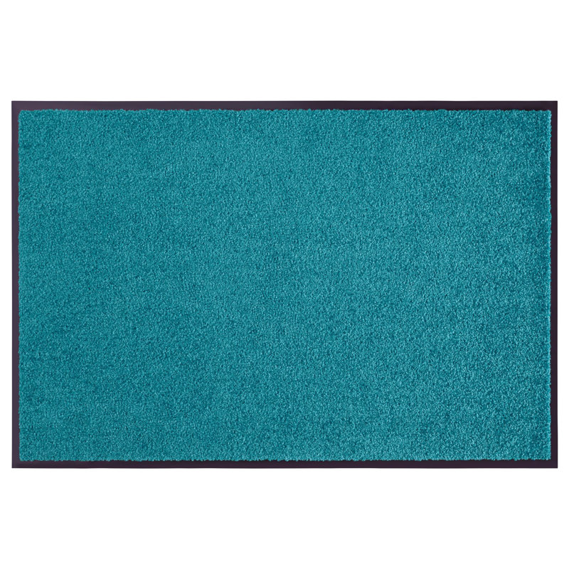 Wash & Clean Doormat, 40cm W x 60cm L, Petrol