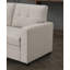 Canapé modulaire convertible rembourré avec méridienne coulissante-1190688674