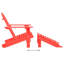 Chaise Adirondack de patio avec repose-pieds Wakarusa-96433957