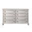 Commode 8 tiroirs avec miroir Tulelake