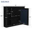 Armoire de salle de bain murale avec miroir-407618639