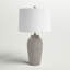 Lampe de table blanche 26 po Cantero