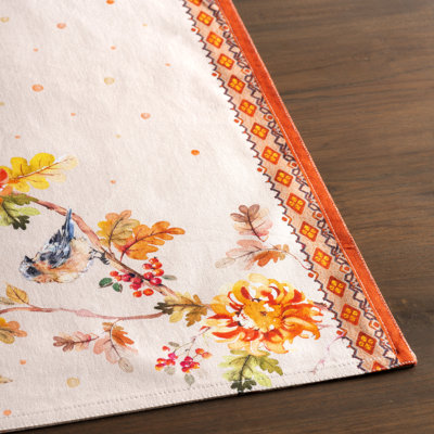 Maison d'Hermine  Kelim - Infinity 100% Cotton Placemats Set 4 - 13" x 19"