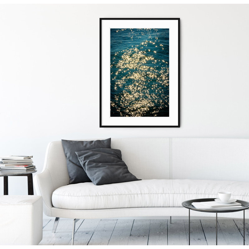 Étoiles de mer - photographie encadrée sur papier, H 40 po x l 28,5 po, Cadre noir