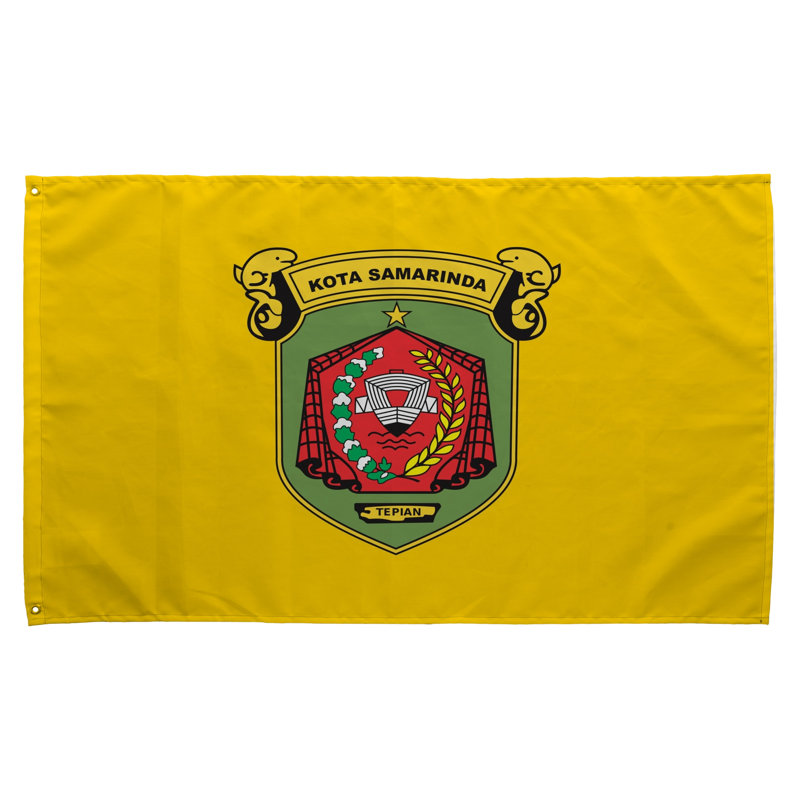 Drapeau de la ville de Samarinda — Drapeau