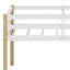 Lit mezzanine en bois avec échelle