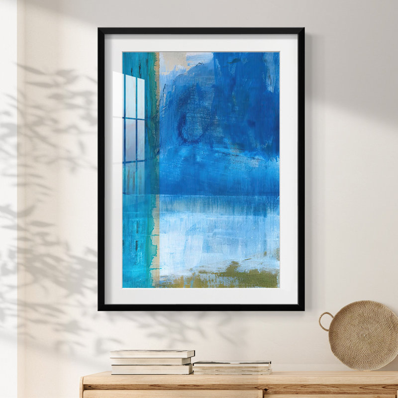 Bay Walk I - impression encadrée, H 28,5 po x l 20,5 po, Noir