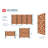 Steel Leaf Decorative Panel