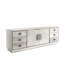 Metro Long Cabinet-Grey Hair-on-Hide