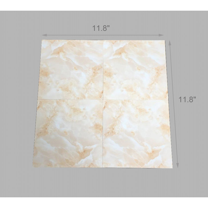 Carreaux de porcelaine polis finition marbre