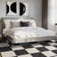 Tapis à damier noir / blanc Wum Collection-310000922-279142690