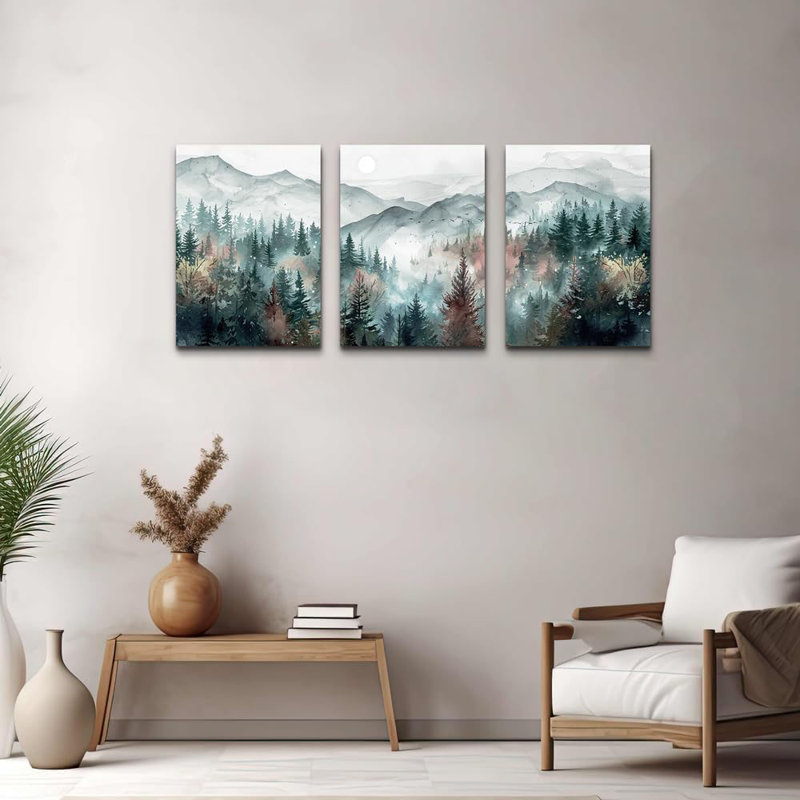 3 Piece Wrapped Canvas Print