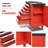30.5'' W 6 -Drawer Plastic Bottom Rollaway Chest with Wheels