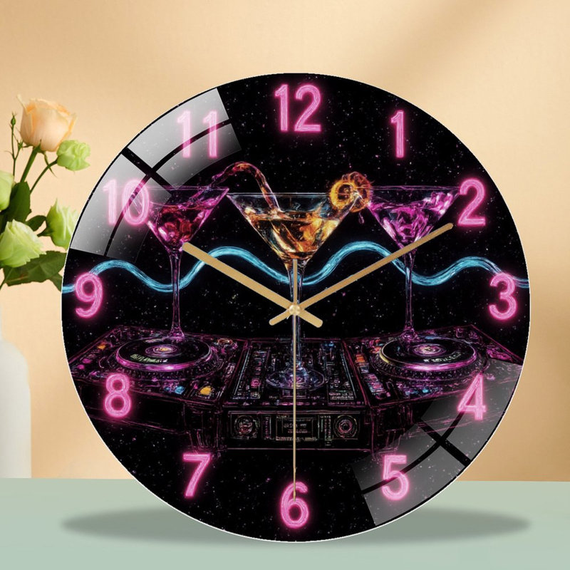 Horloge murale 12 po