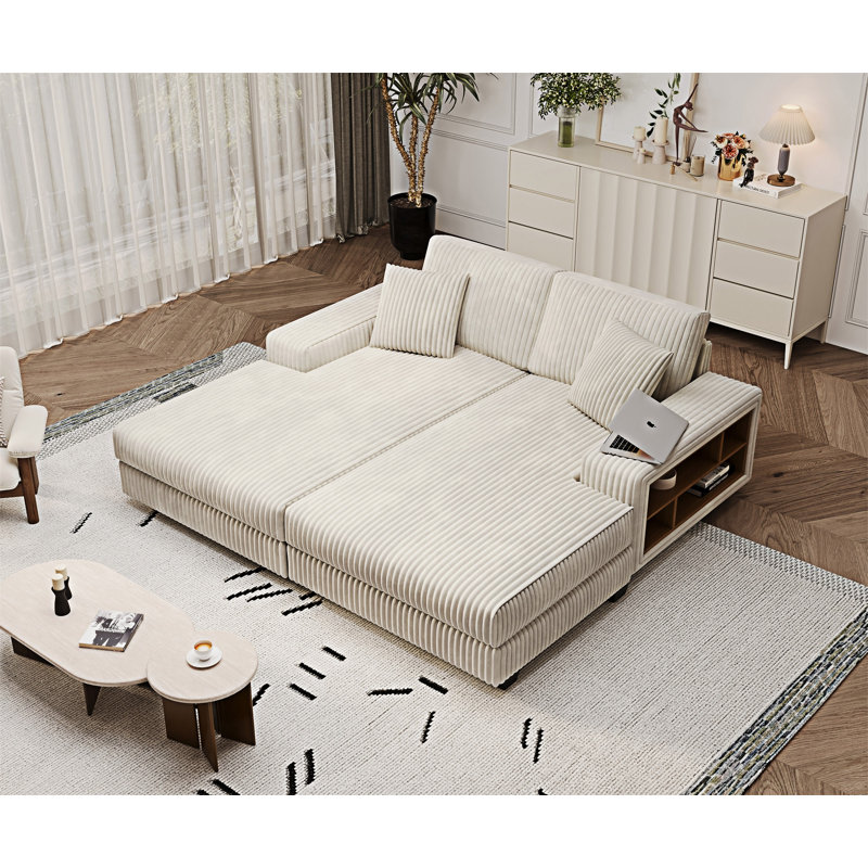 Convertible Combination Sofa, Beige