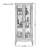 American-style Simple Multi-layer Display Cabinet
