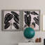 Plante en pot I - ensemble de 2 peintures sur toile encadrées-598975041-598975040