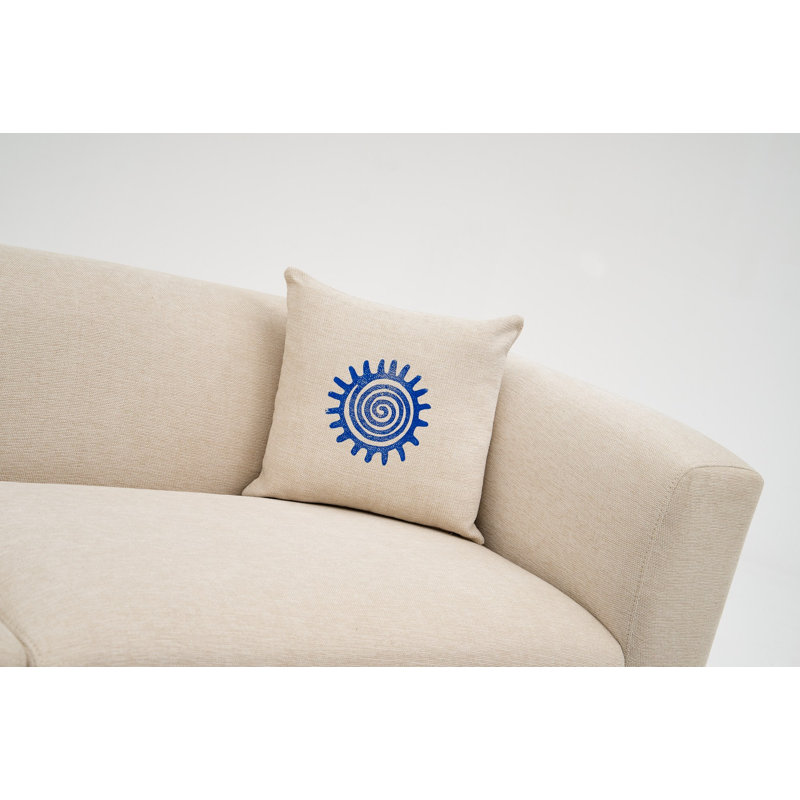 Housse de coussin décorative, 50% polyester / 50% coton, 16,9 po x 16,9 po | Impression numérique, lavable à la machine à 86 ° F | Parfait pour la décoration intérieure, le salon et la chambre à coucher, tissu doux et durable
