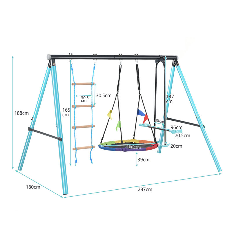 Adel Swing Seat with Stand
