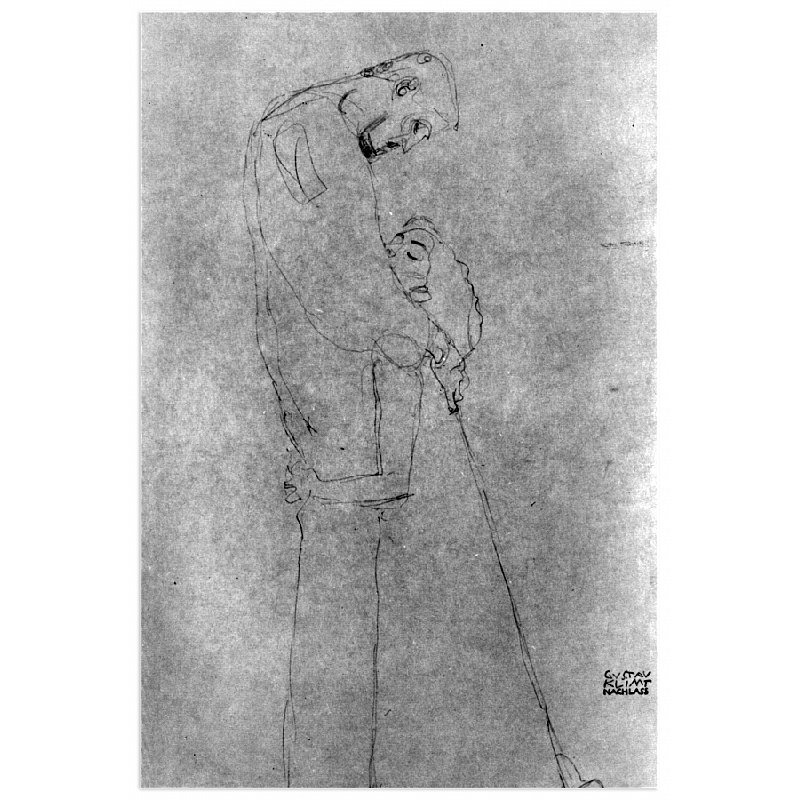 Gustav Klimt - Wrapped Canvas Print, 90cm H x 60cm W x 1.8cm D