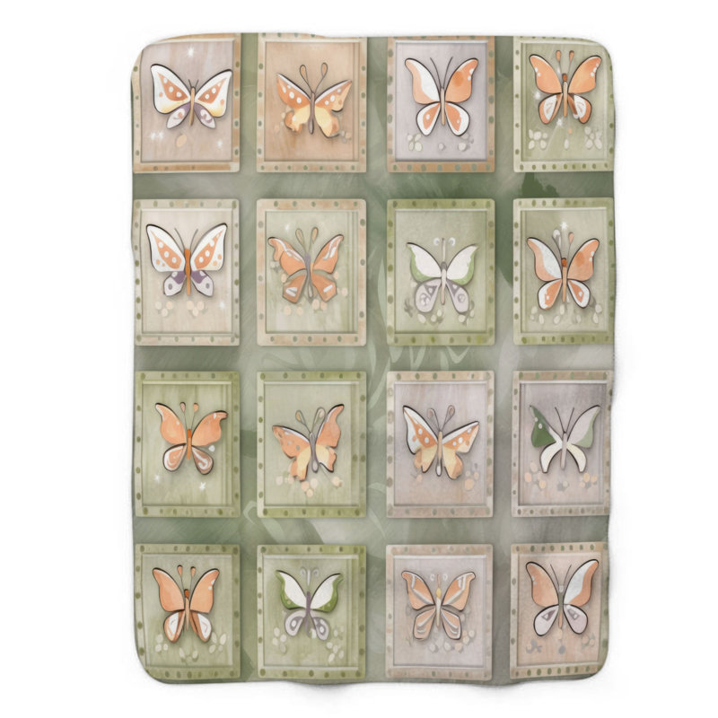Couverture 1 pièce de qualité supérieure, Grand lit, Patchwork Pastel