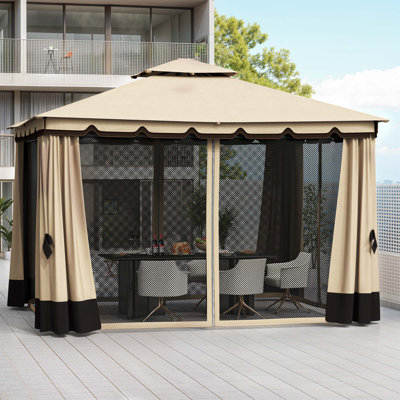 Soft Roof Gazebos Steel Patio Gazebo