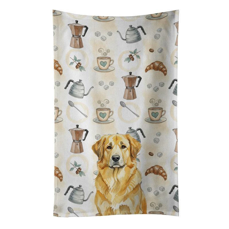 Serviette de cuisine Lion Bar Leonberger, Lion jaune Leonberger