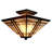 Jankowski Glass Semi Flush Mount