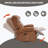 Heat Massage Manual Recliner Chair With Rocker And Swivel In Genuine Leather For Living Room-73524260