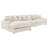 Cassidy Sand Upholstered Sectional Sofa-122910552