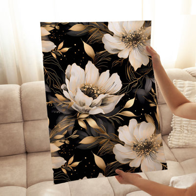 «Floral Victorian Floral Dream», reproduction d'art classique sans cadre