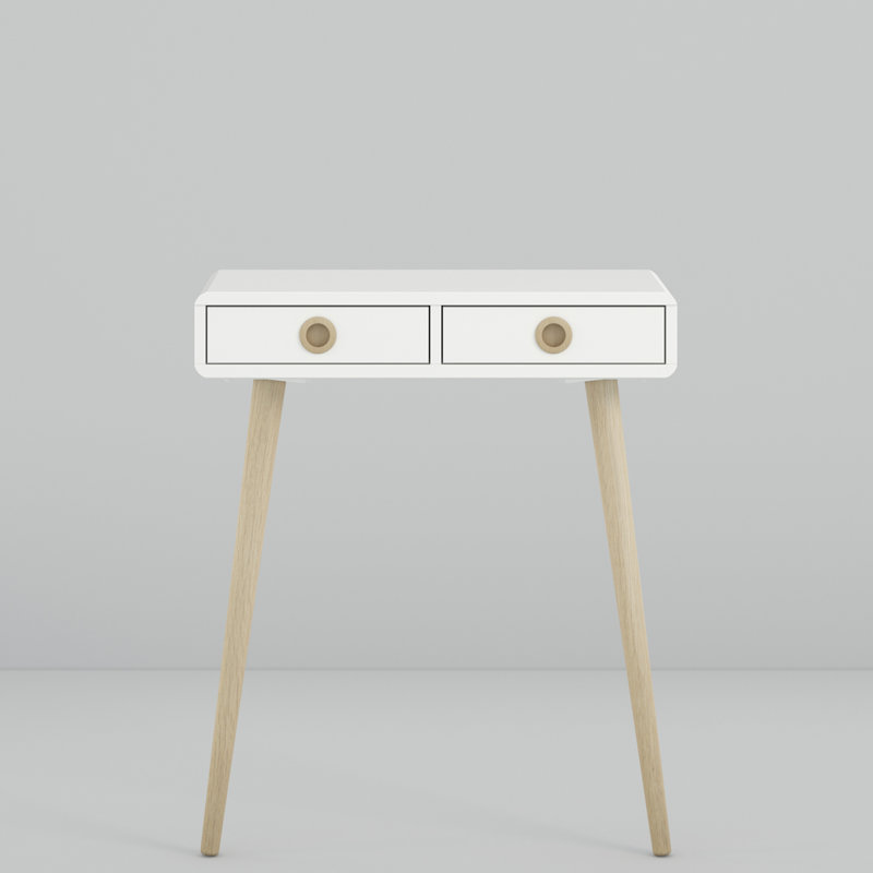 Abberton Glass Top End Table