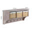 Erica Solid Wood Wall 5 - Hook Wall Mounted Coat Rack-17154892