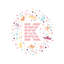 Lettre illustrée K rose - impression-52820330-52820331-52820332
