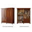 Garde-robe de luxe rétro American Light Brown