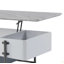 Table basse avec plateau relevable