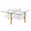 Four Leg Coffee Table with Storage-36256726