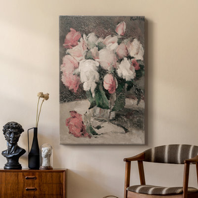 Vintage Floral Print CCLXXXIV -Custom Wrapped Gallery Cavas