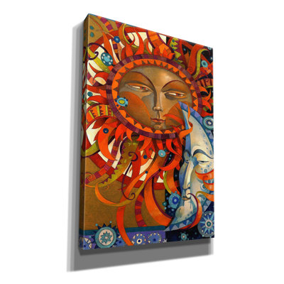 Bungalow Rose 'Celestial Courtship' by David Galchutt Canvas Wall Art